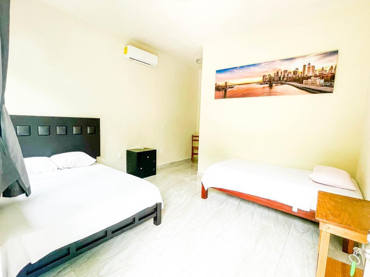 Hotel Vias Maya Bacalar Bagian luar foto