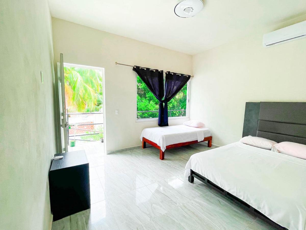 Hotel Vias Maya Bacalar Bagian luar foto