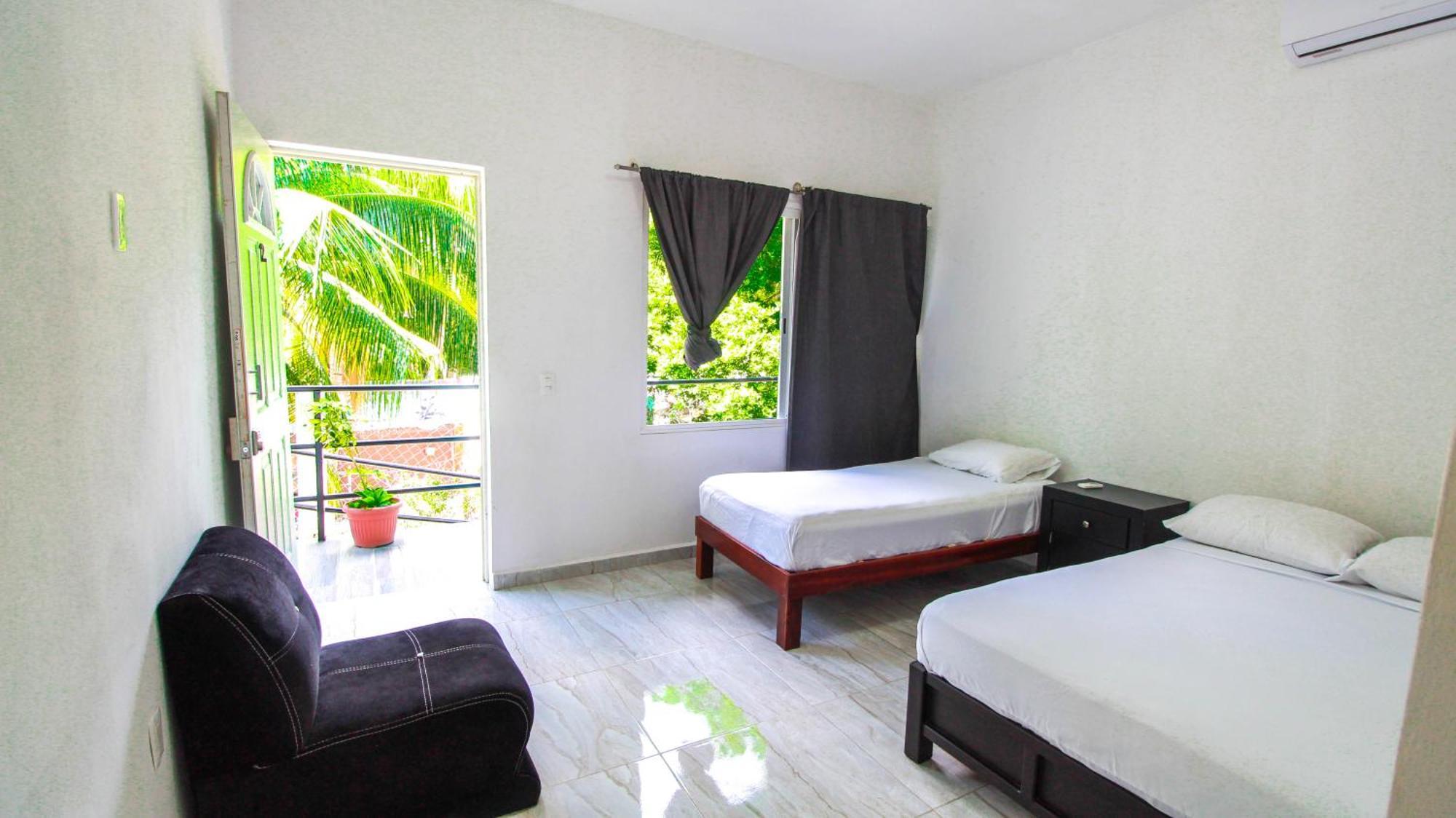 Hotel Vias Maya Bacalar Bagian luar foto